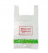 Изображение Пакет майка с логотипом «Мясной гурман»